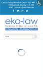 Mobile Screenshot of eko-law.com