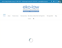 Tablet Screenshot of eko-law.com